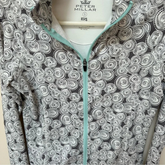 Peter Millar Jacket Womens Small E4 Full Zip Long Sleeve Run Travel UPF Cruise + - Picture 4 of 12
